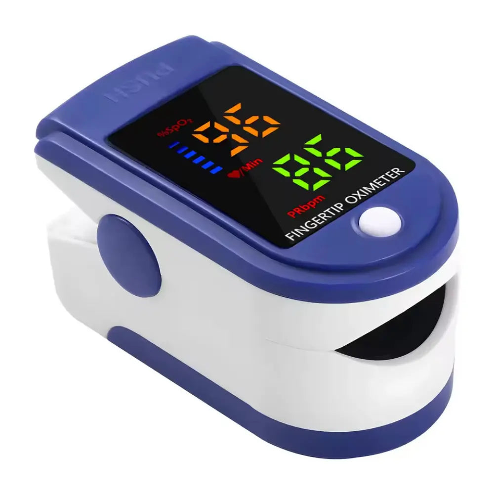 Digital Fingertip Pulse Oximeter -BLUE - Zoozto