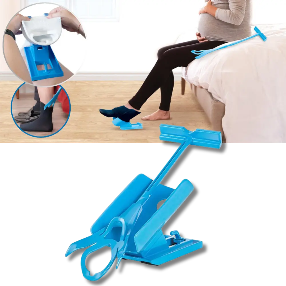 Foldable Sock Aid Device - Zoozto