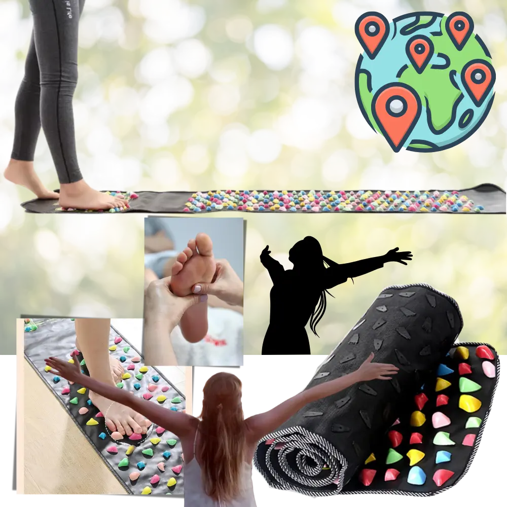 Foot Reflexology Massage Mat - Zoozto