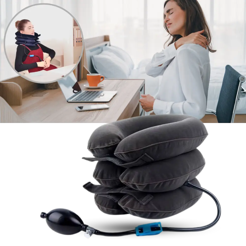 Inflatable Cervical Neck Traction Collar - Zoozto