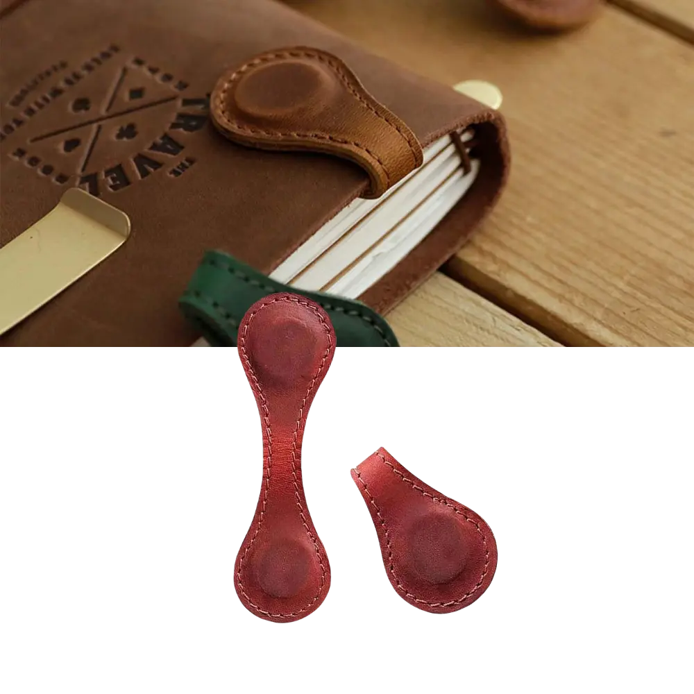 Magnetic Leather Bookmark - Zoozto