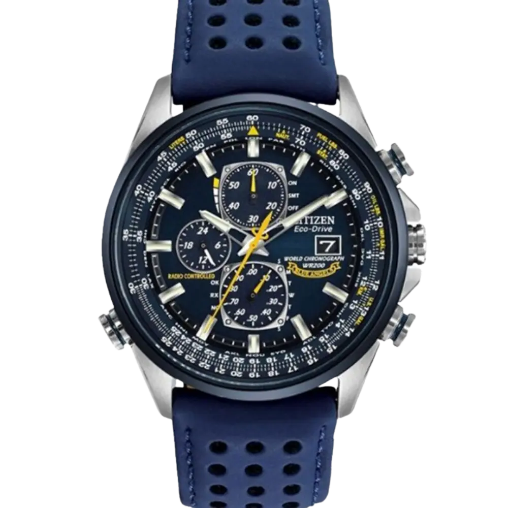 Men's Waterproof Quartz Watch -Blue - Zoozto