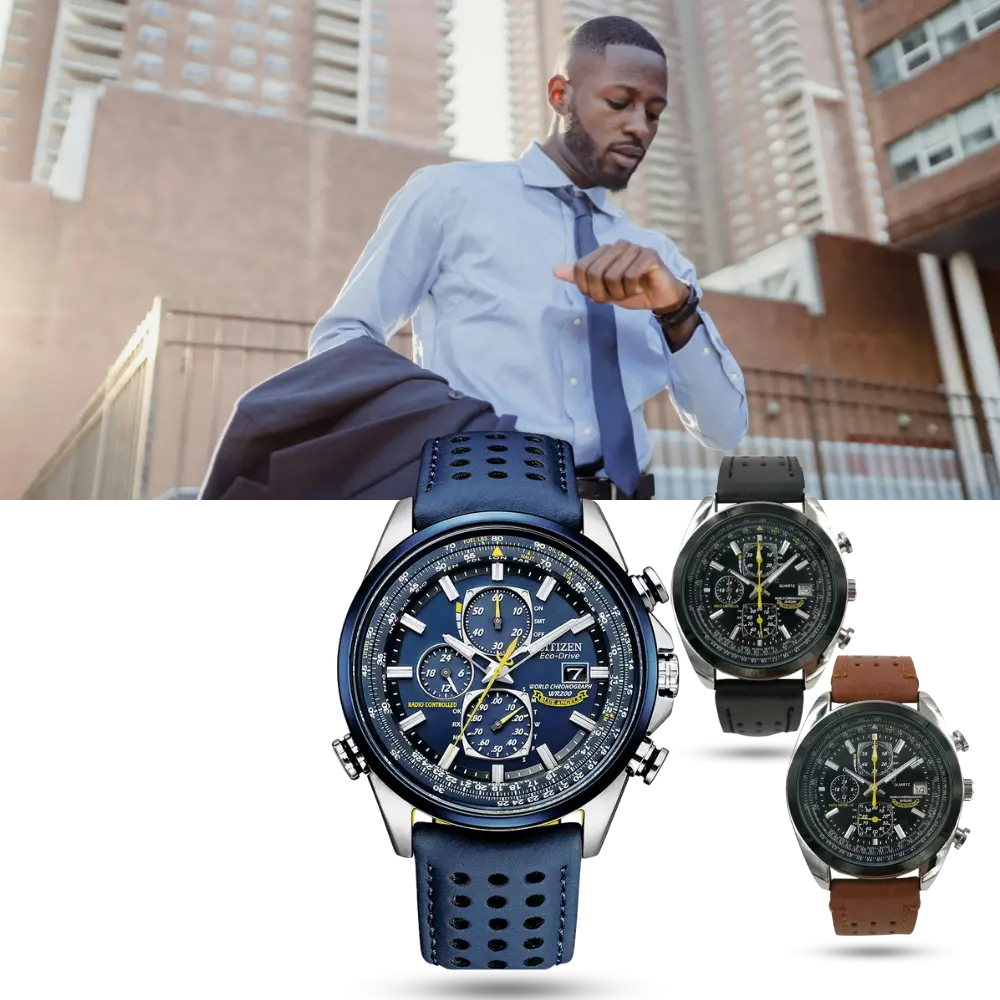 Men's Waterproof Quartz Watch - Zoozto