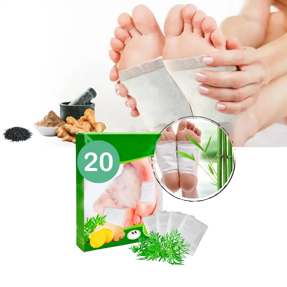 Natural Detox Foot Pads - Zoozto