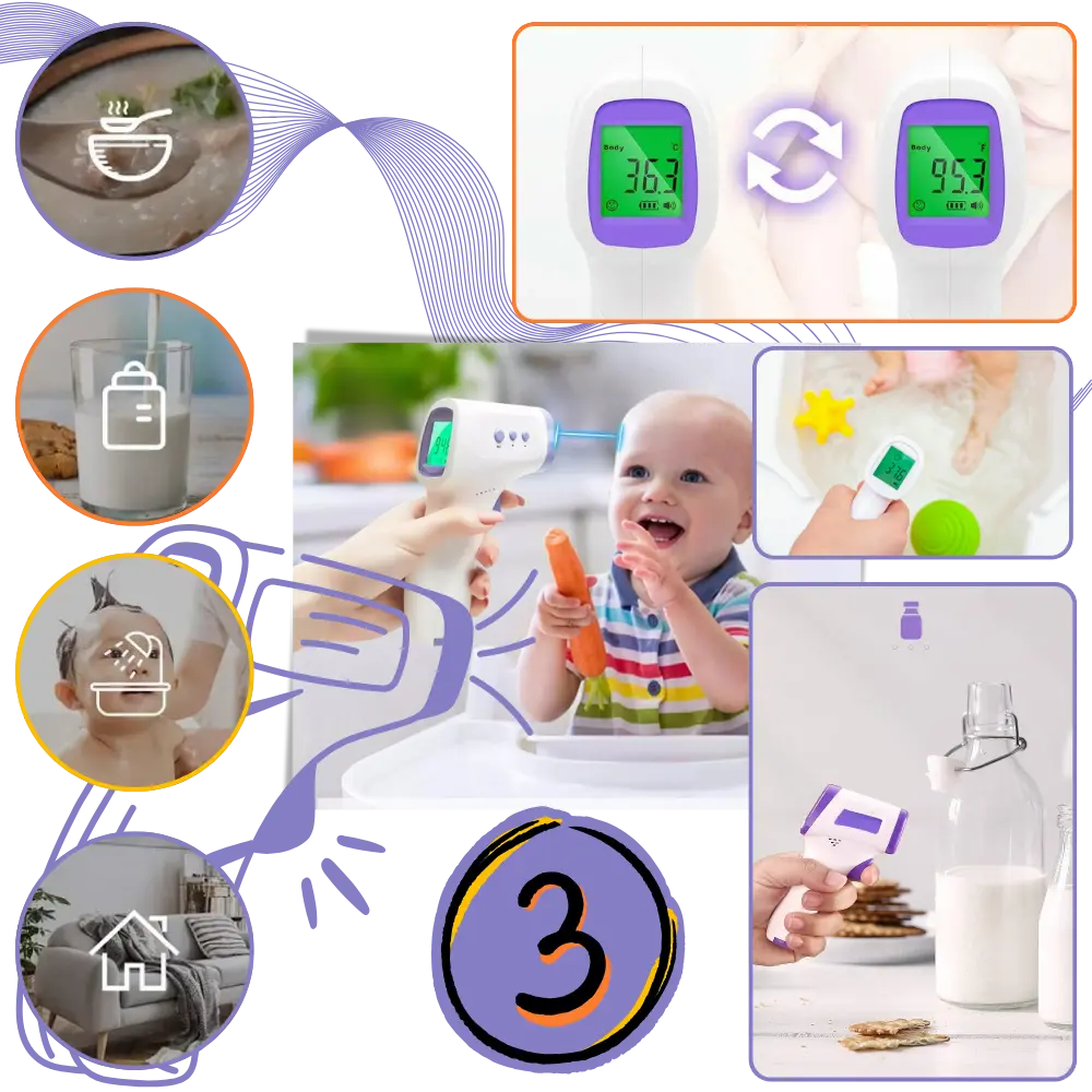 Non Contact Infrared Thermometer - Zoozto