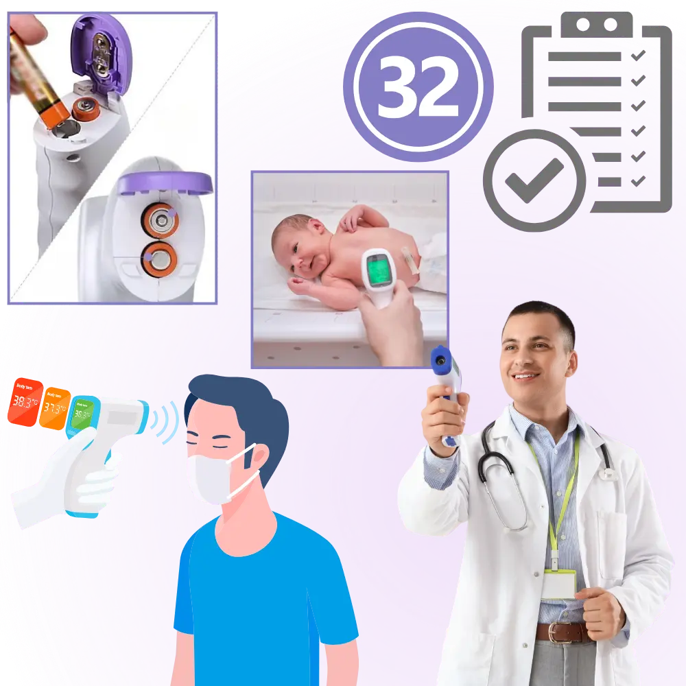 Non Contact Infrared Thermometer - Zoozto