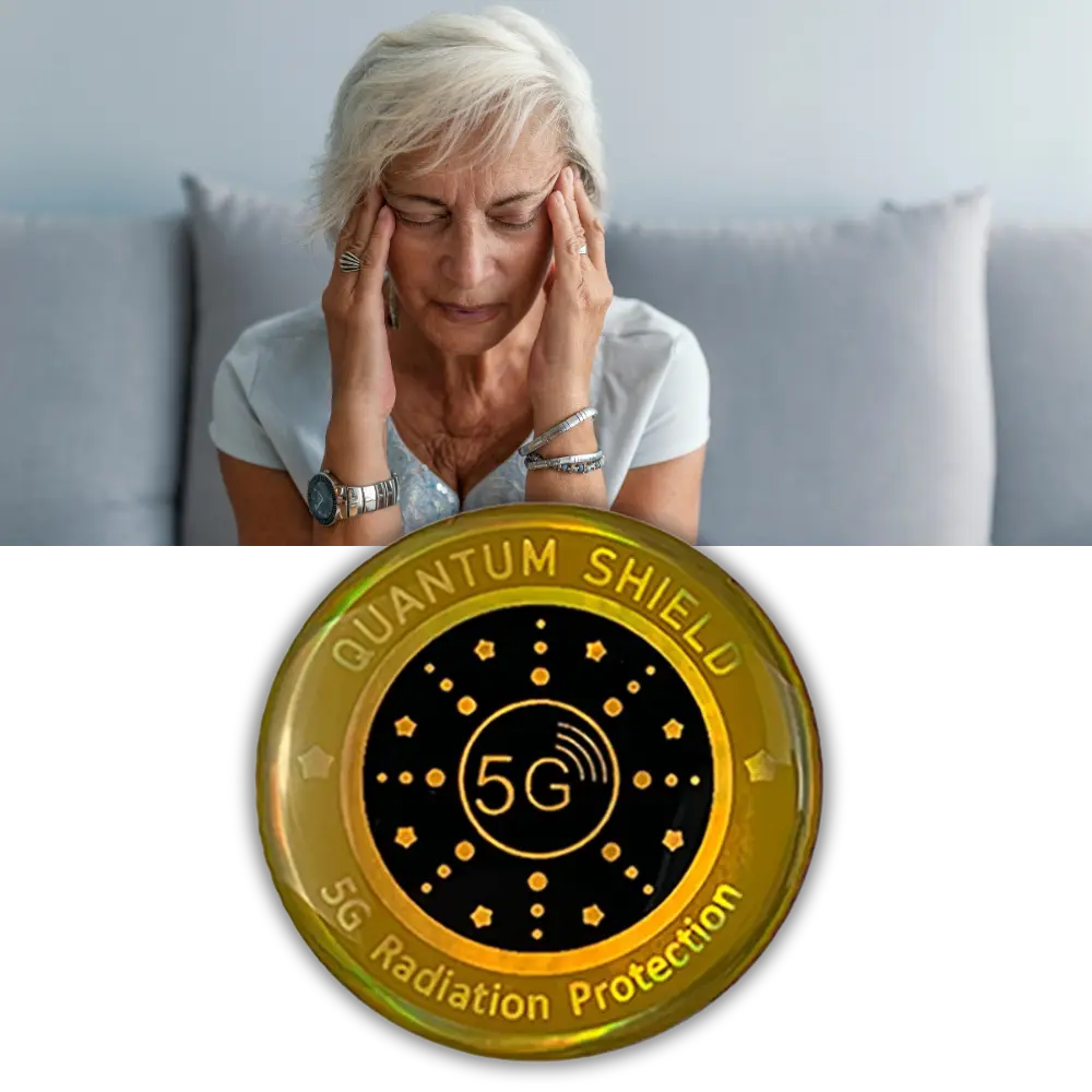 Pack of 6 Anti-Radiation Stickers for Mobiles - Zoozto