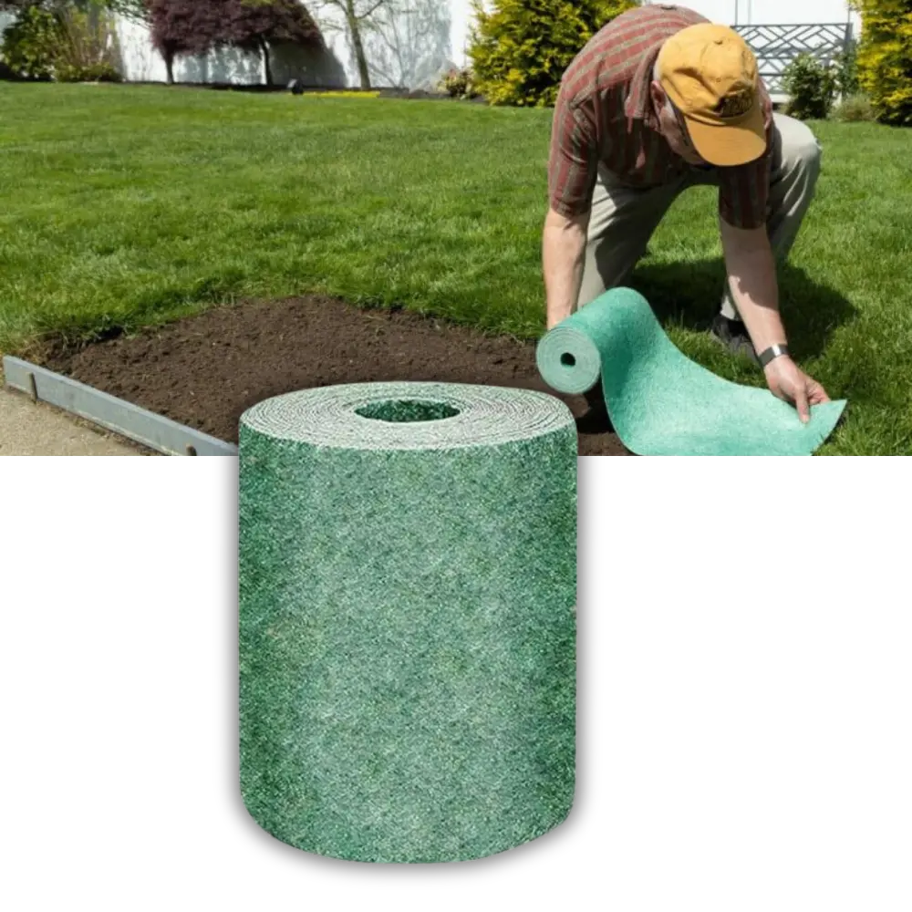 Quick Fix Grass Seed Mat Roll – Rapid Lawn Solution - Zoozto