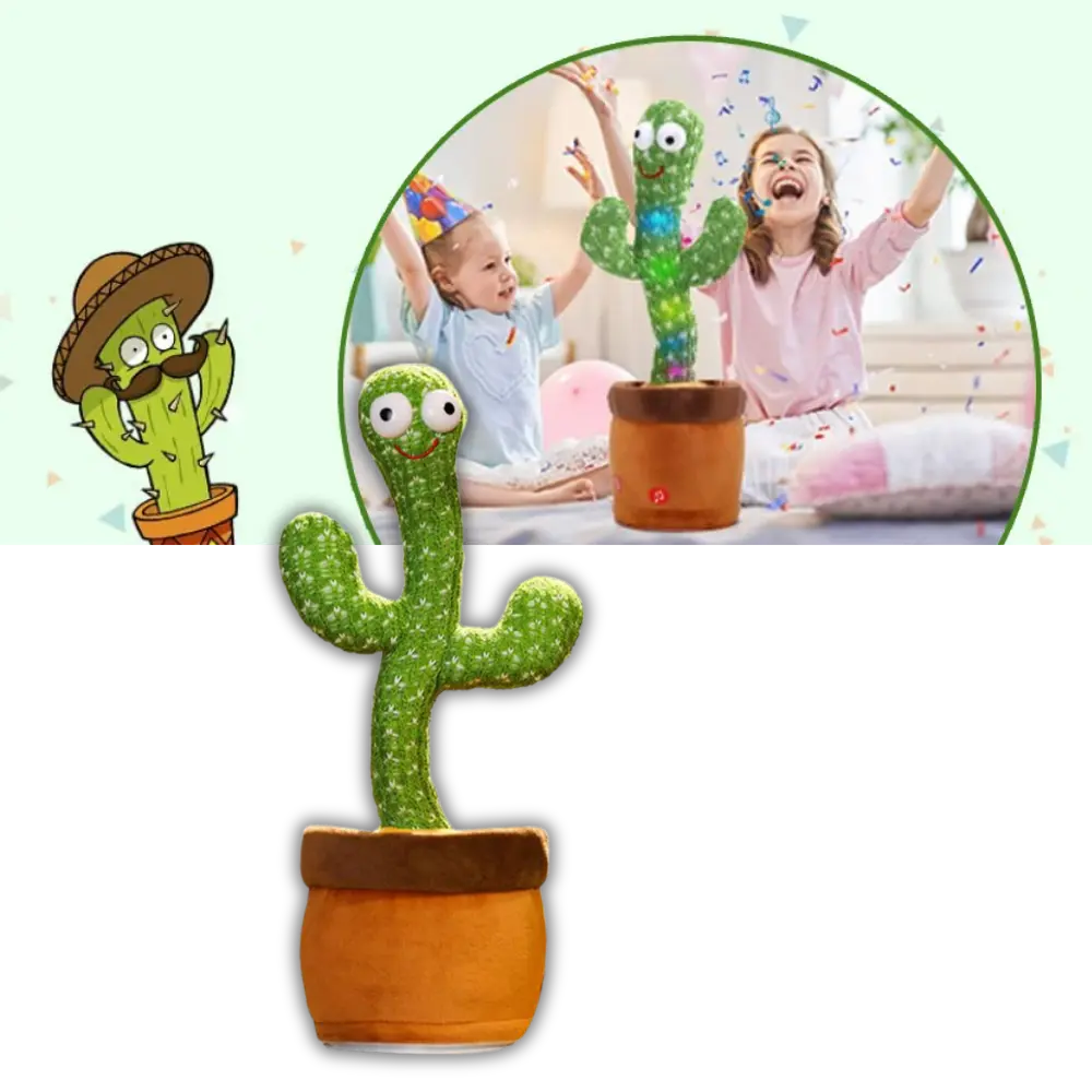 Singing Dancing Cactus Toy - Zoozto