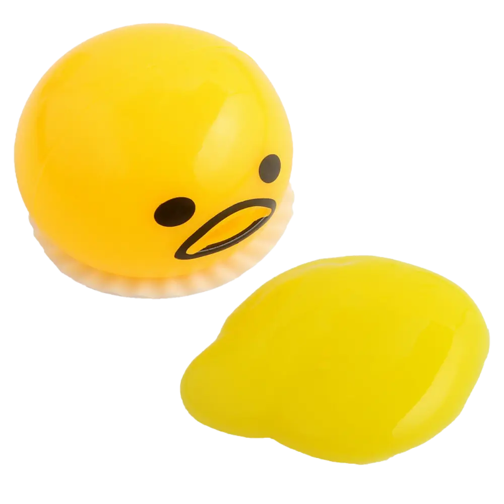 Slime Eating Monster Stress Ball -Yellow - Zoozto