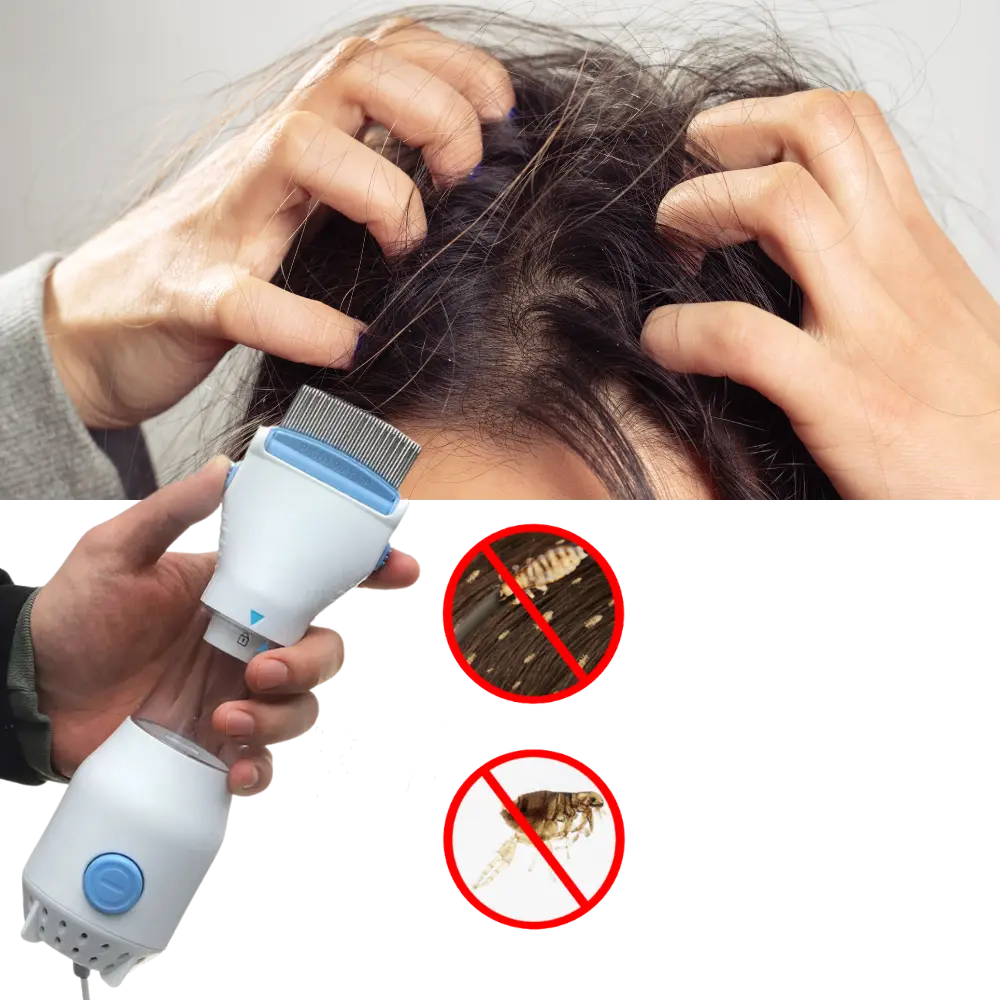 Universal Electric Lice Comb - Zoozto