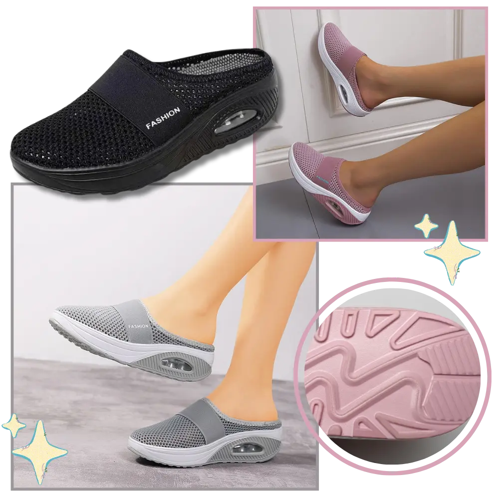 Air-Cushion Diabetic Slip-On Shoes - Zoozto