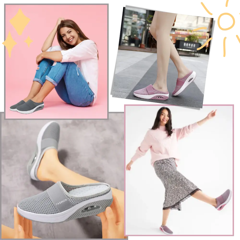 Air-Cushion Diabetic Slip-On Shoes - Zoozto