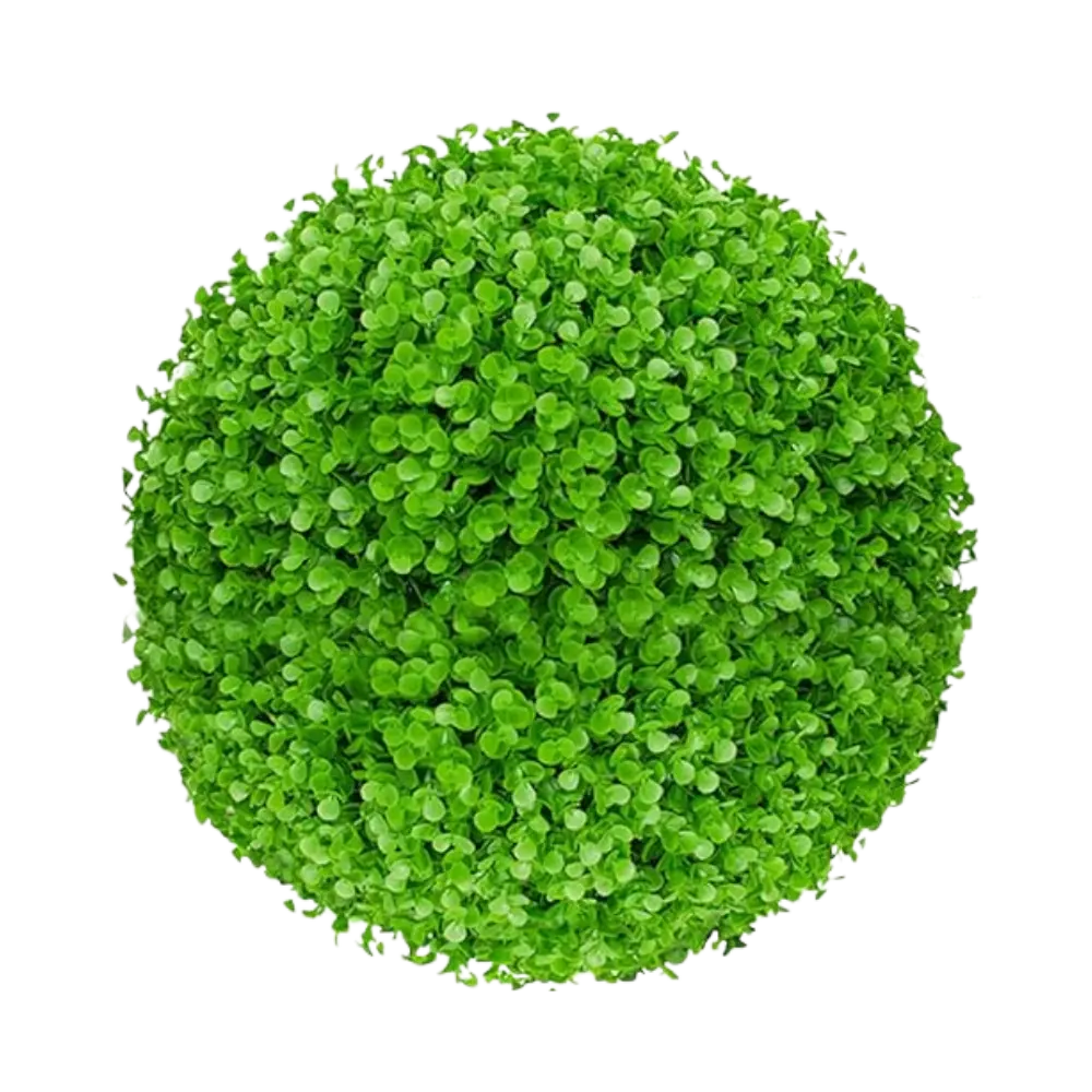 Artificial Topiary Grass Balls -Eucalyptus Green - Zoozto