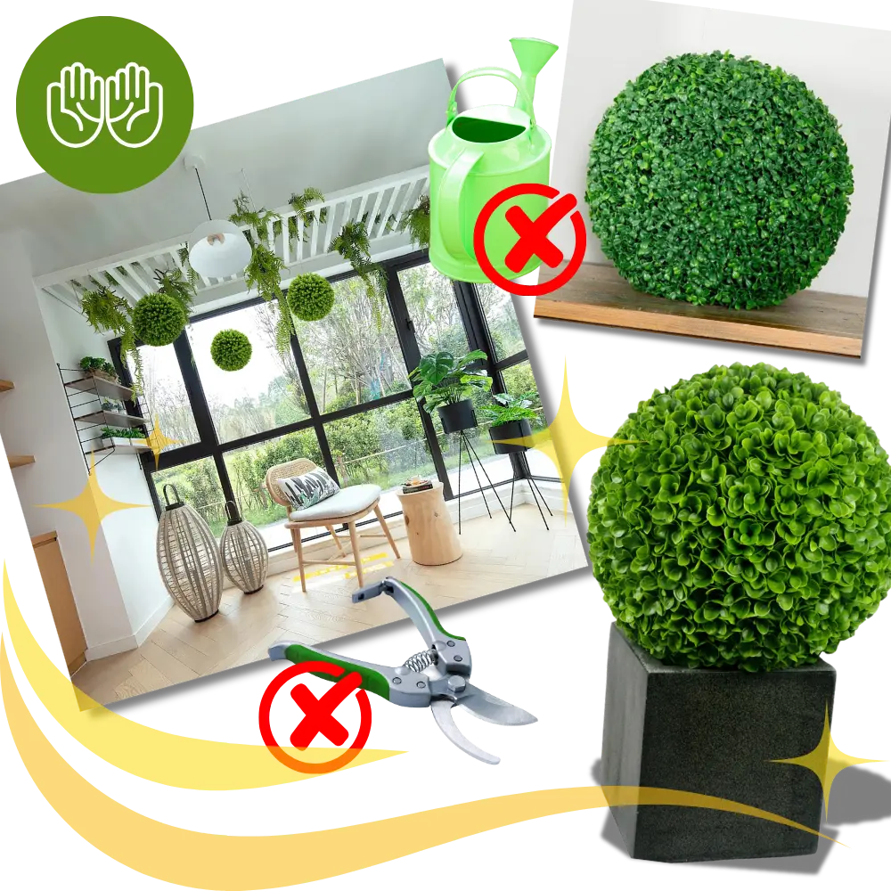 Artificial Topiary Grass Balls - Zoozto