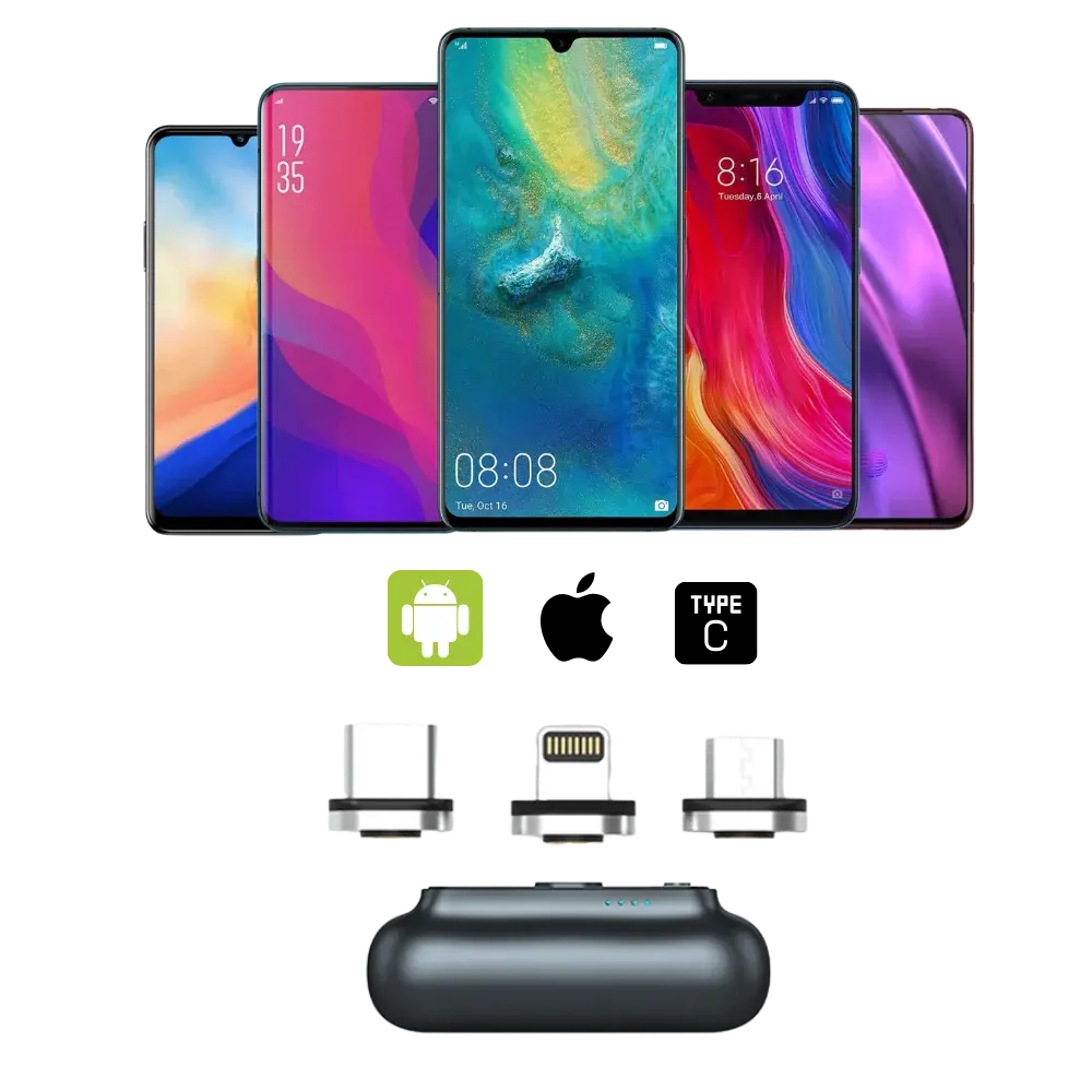 Compact Pocket Phone Charger - Zoozto