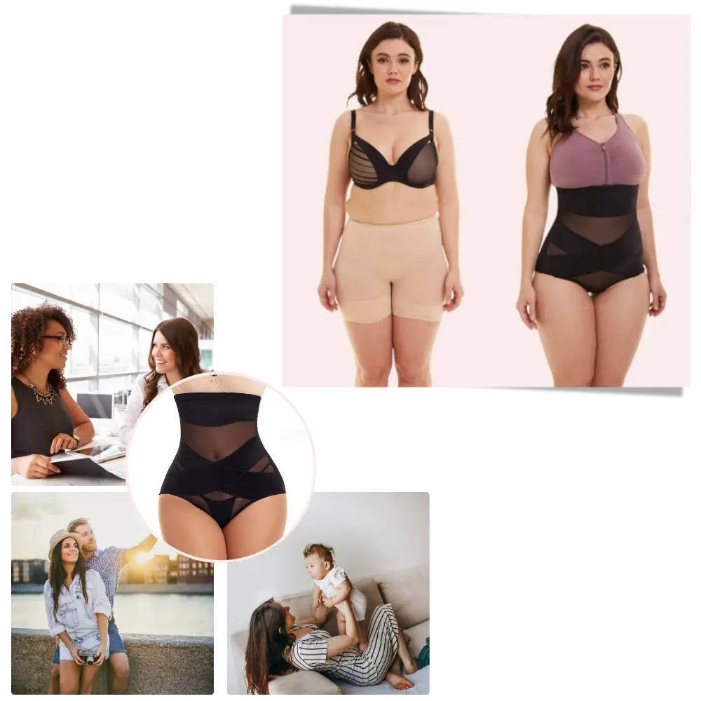 Cross Compression Slimming Shapewear - Zoozto
