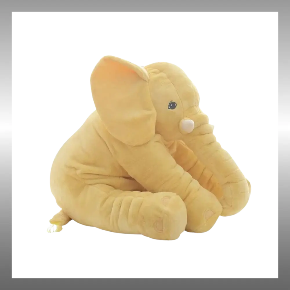 Cuddly Baby Elephant Plush Pillow - Zoozto
