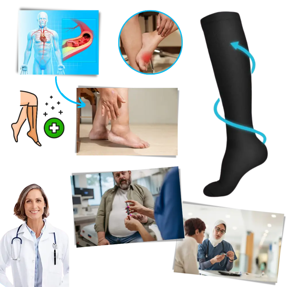 Diabetic Compression Socks - Zoozto