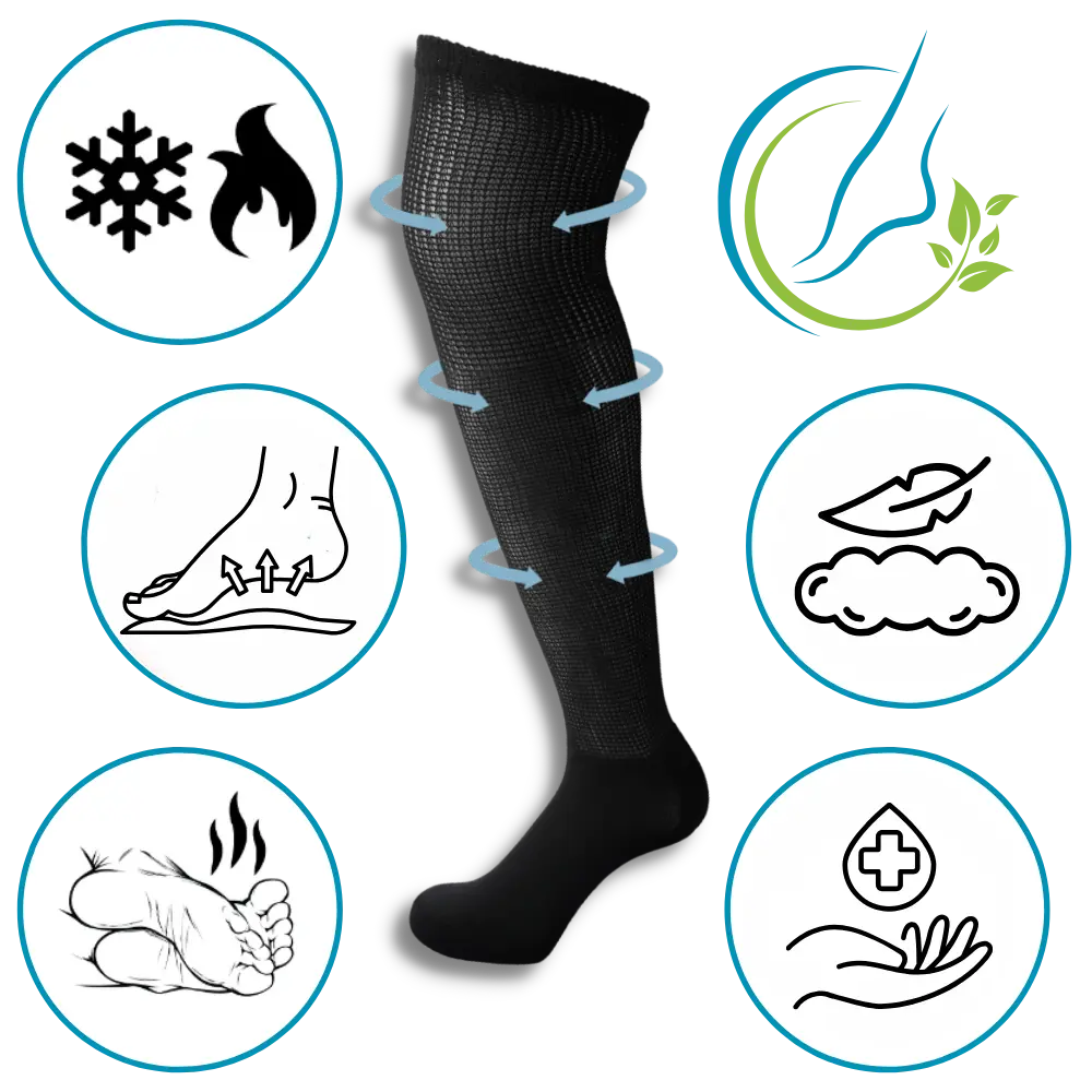 Diabetic Compression Socks - Zoozto