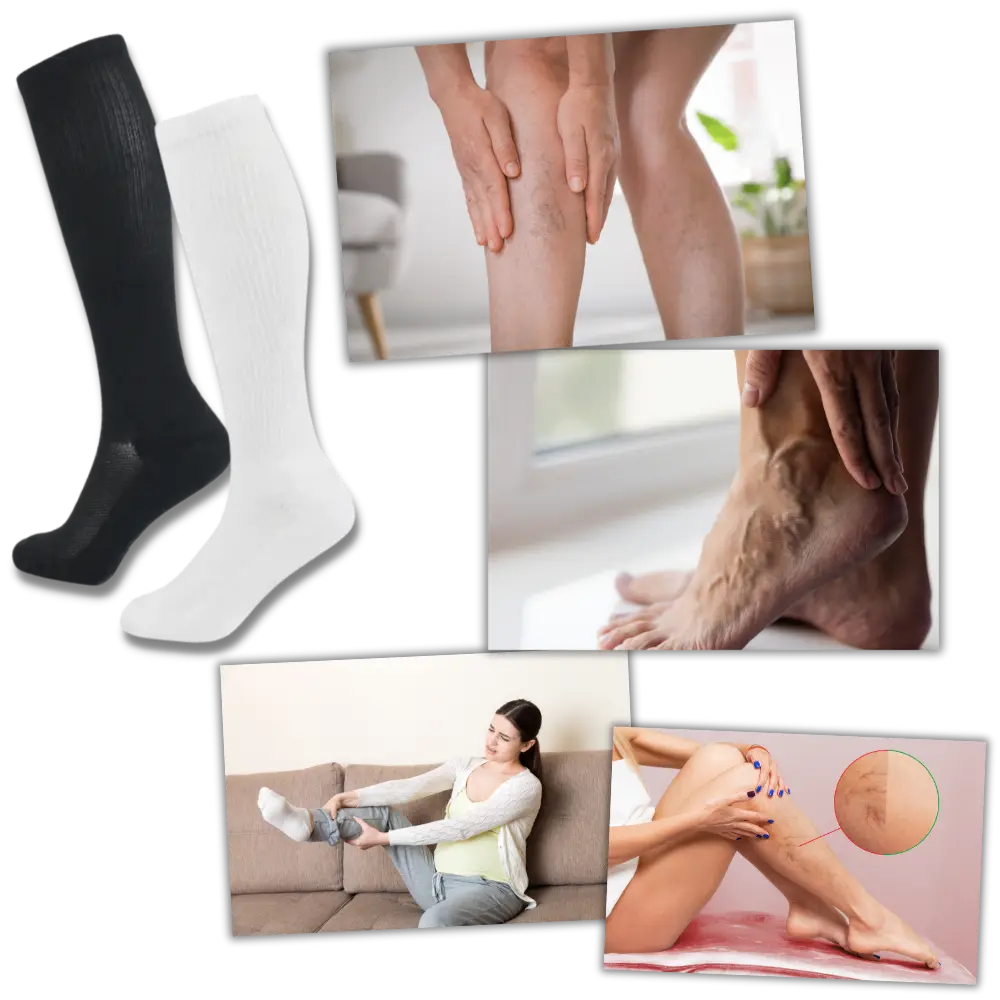 Diabetic Compression Socks - Zoozto