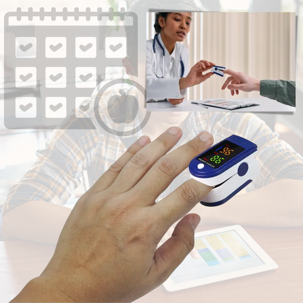 Digital Fingertip Pulse Oximeter - Zoozto