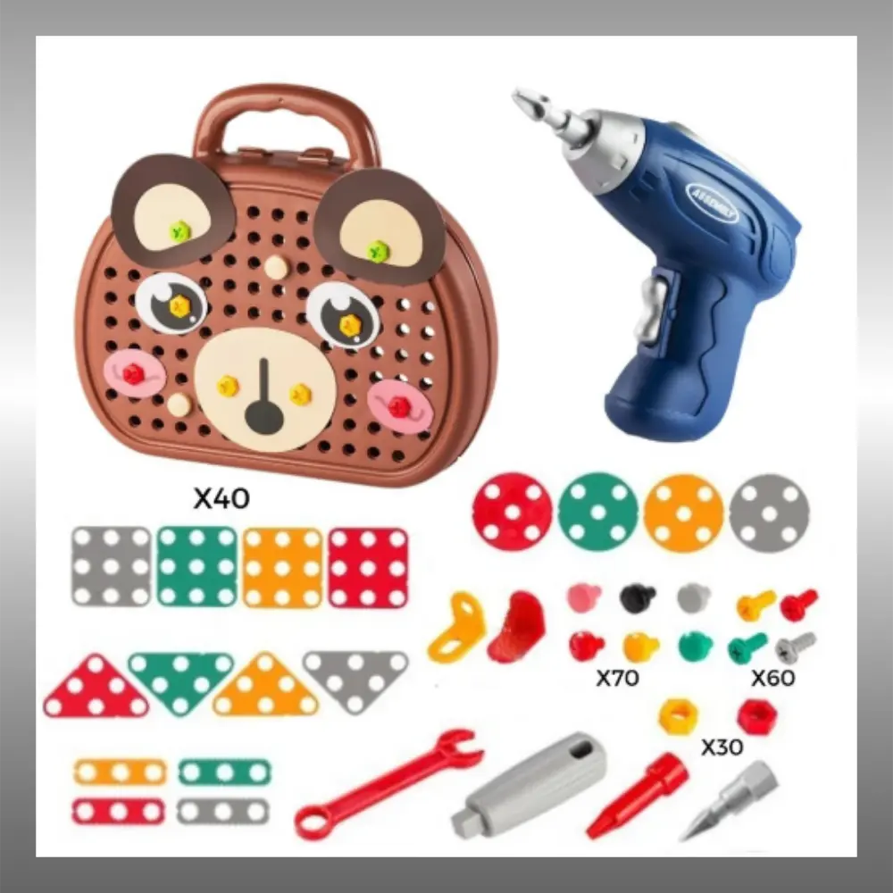 Educational Drill Puzzle Toy - Zoozto