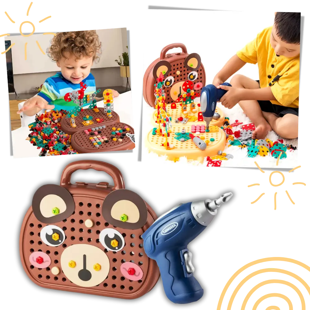 Educational Drill Puzzle Toy - Zoozto