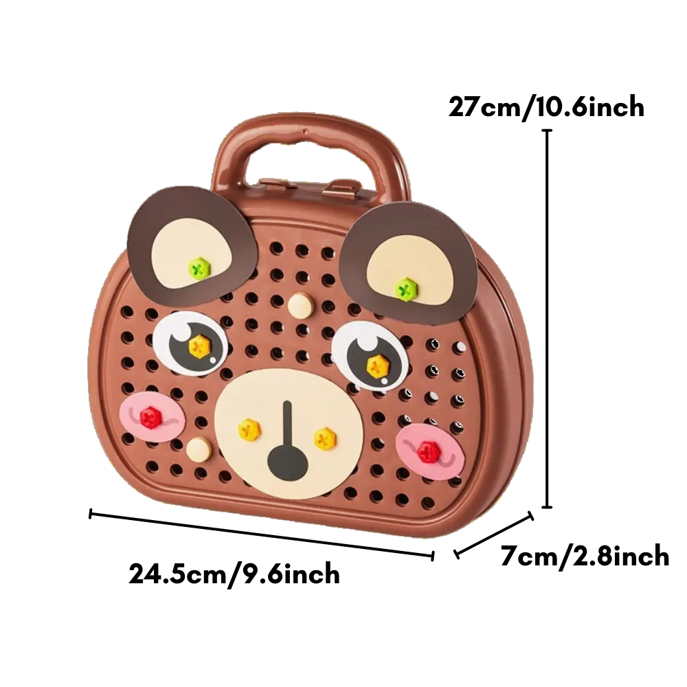 Educational Drill Puzzle Toy - Zoozto