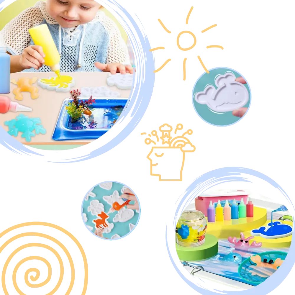 Educational Magic Water Elf Kit for Kids - Zoozto