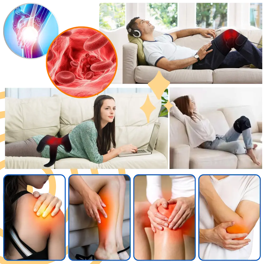 Electric Knee Heating Pad - Zoozto