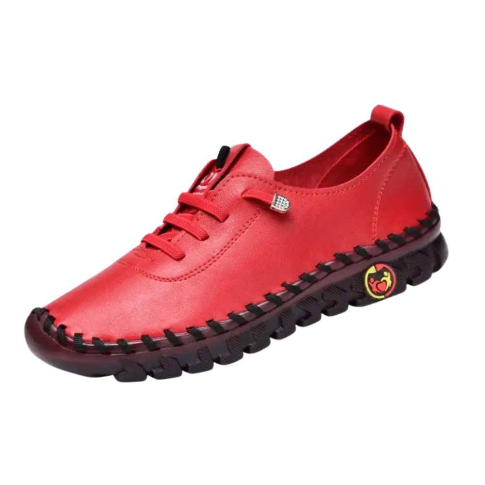 Fashionable Orthopedic Shoes for Women -Red - Zoozto