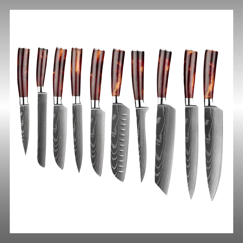 Fire Land Series Japanese Knives - Zoozto