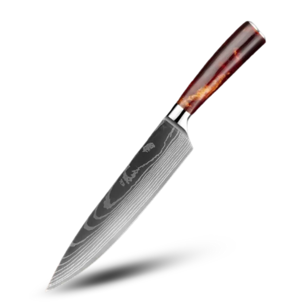 Fire Land Series Japanese Knives -Japanese Chef's 10 knives set - Zoozto
