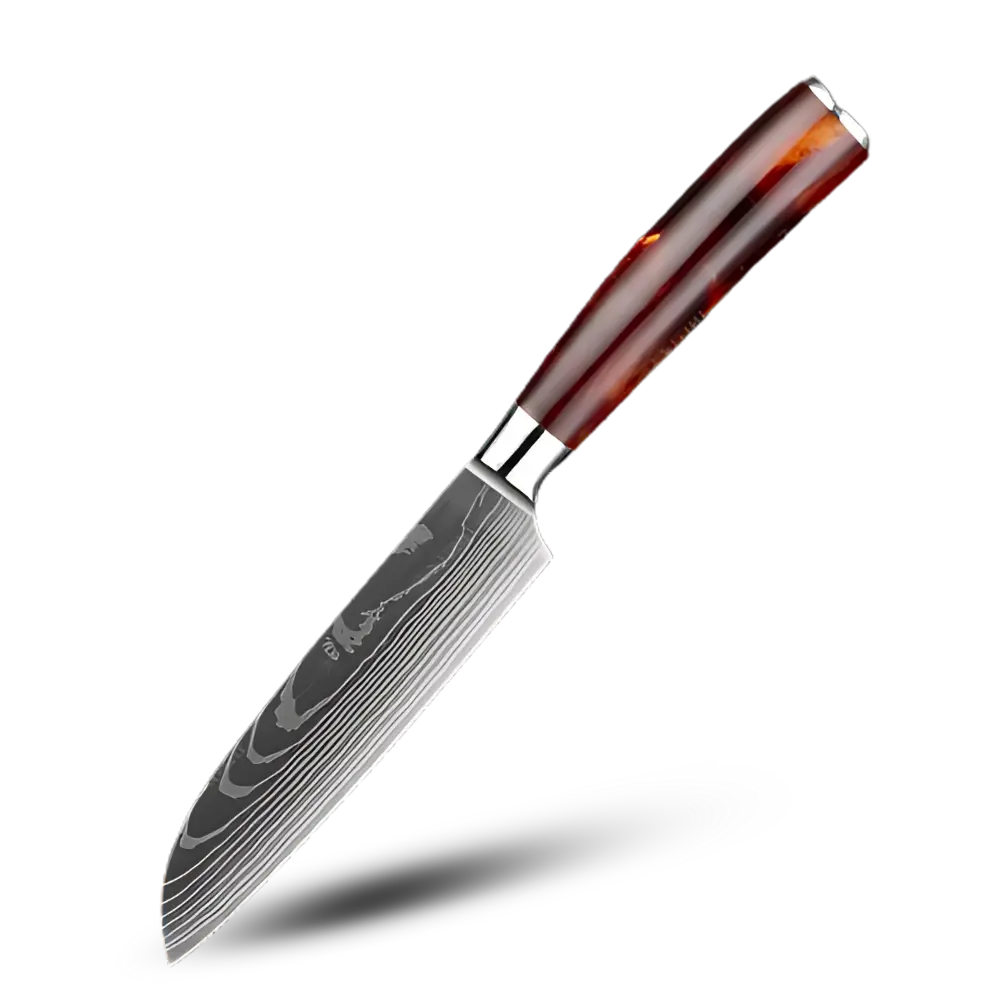 Fire Land Series Japanese Knives -Nakiri Knife 7 inch/18 cm - Zoozto