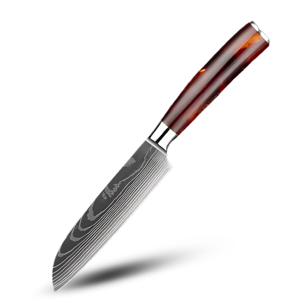 Fire Land Series Japanese Knives -Santoku Knife 5 inch/12 cm - Zoozto