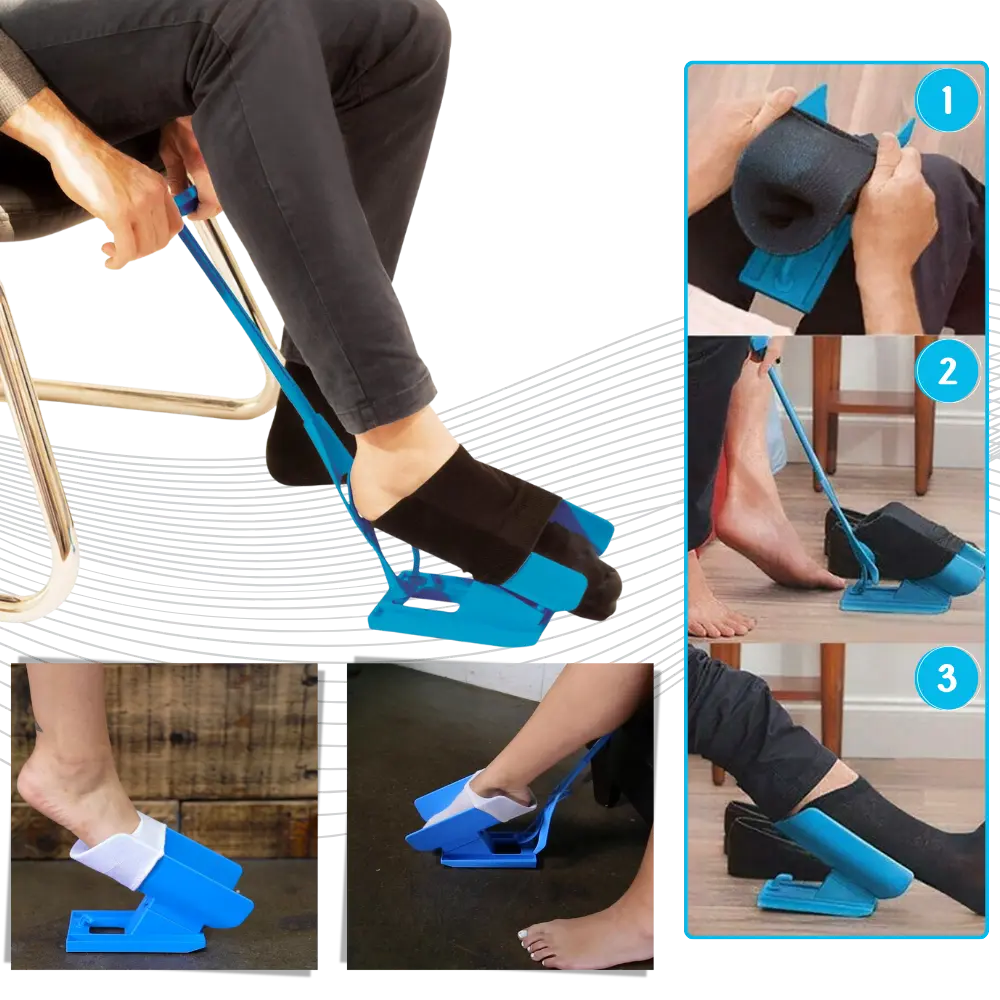 Foldable Sock Aid Device  - Zoozto