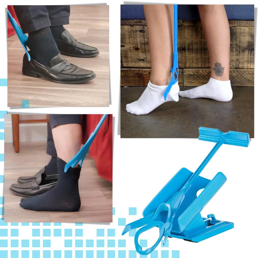 Foldable Sock Aid Device  - Zoozto