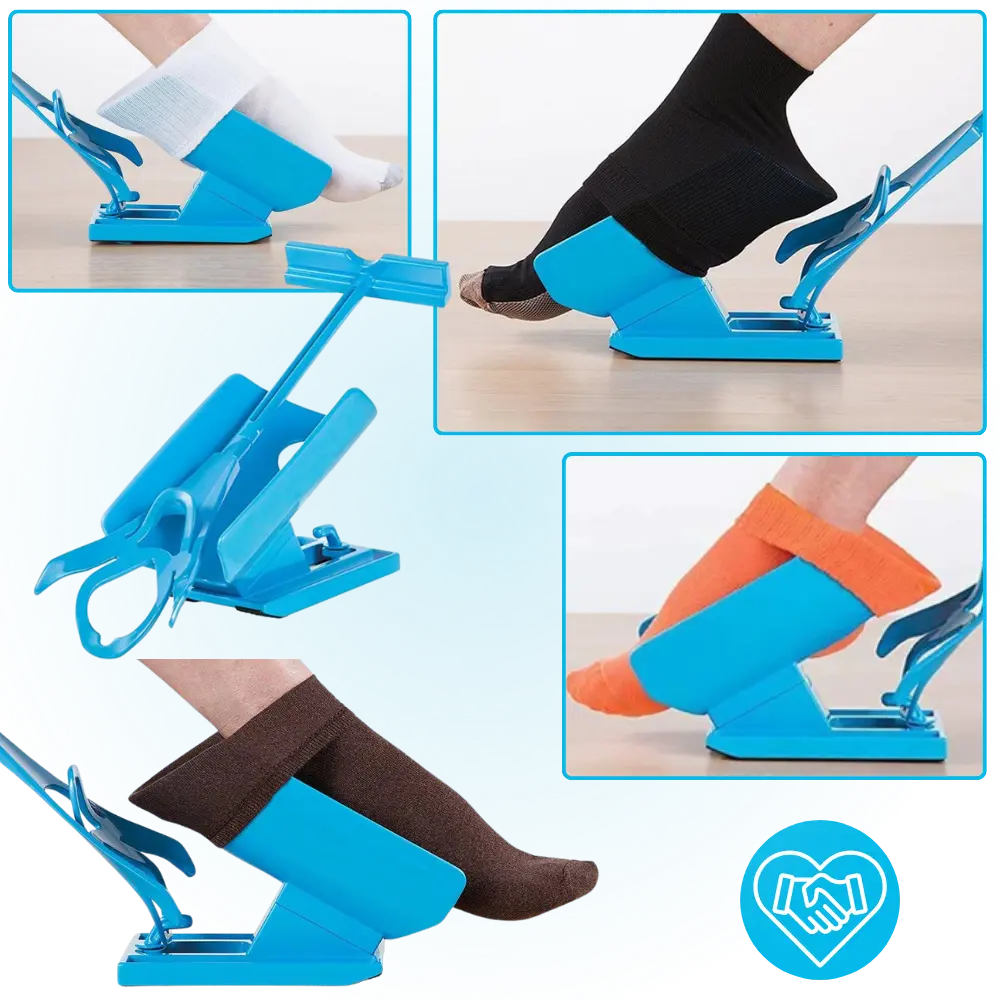 Foldable Sock Aid Device  - Zoozto