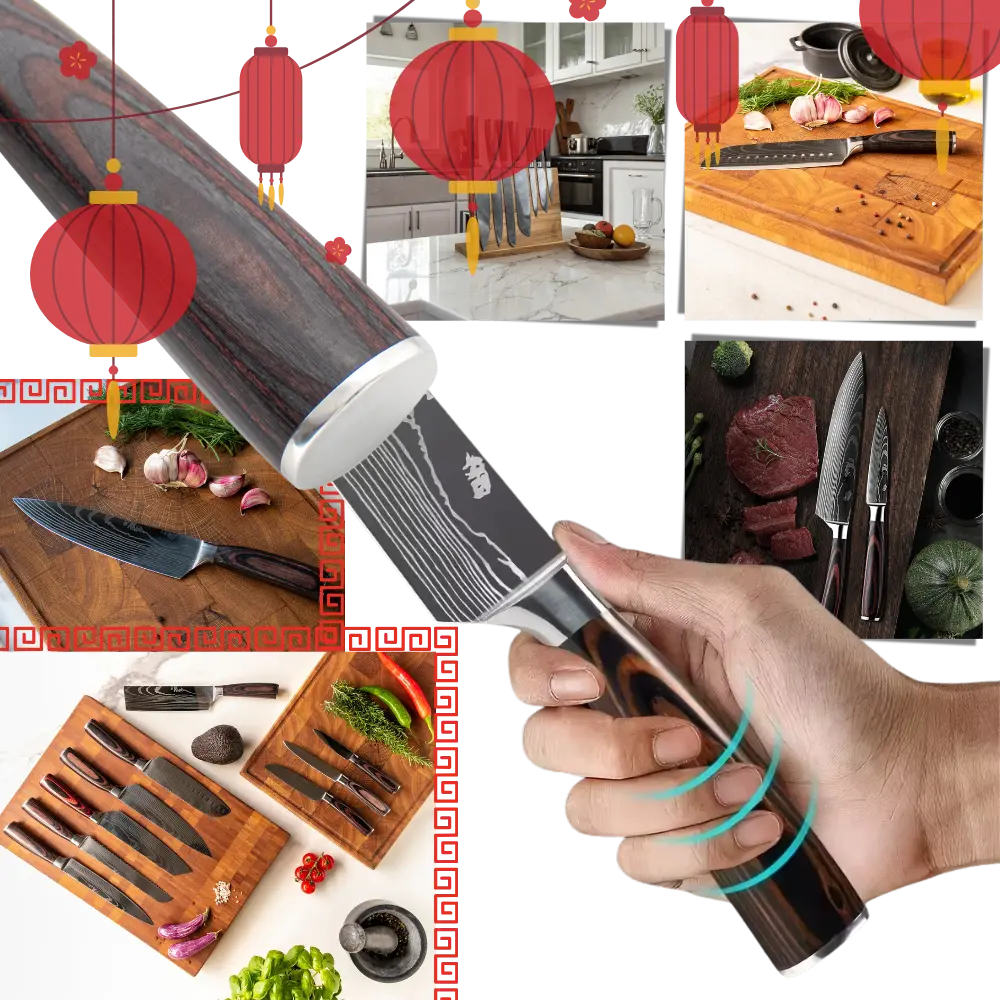 Forest Wood Japanese Knives - Zoozto