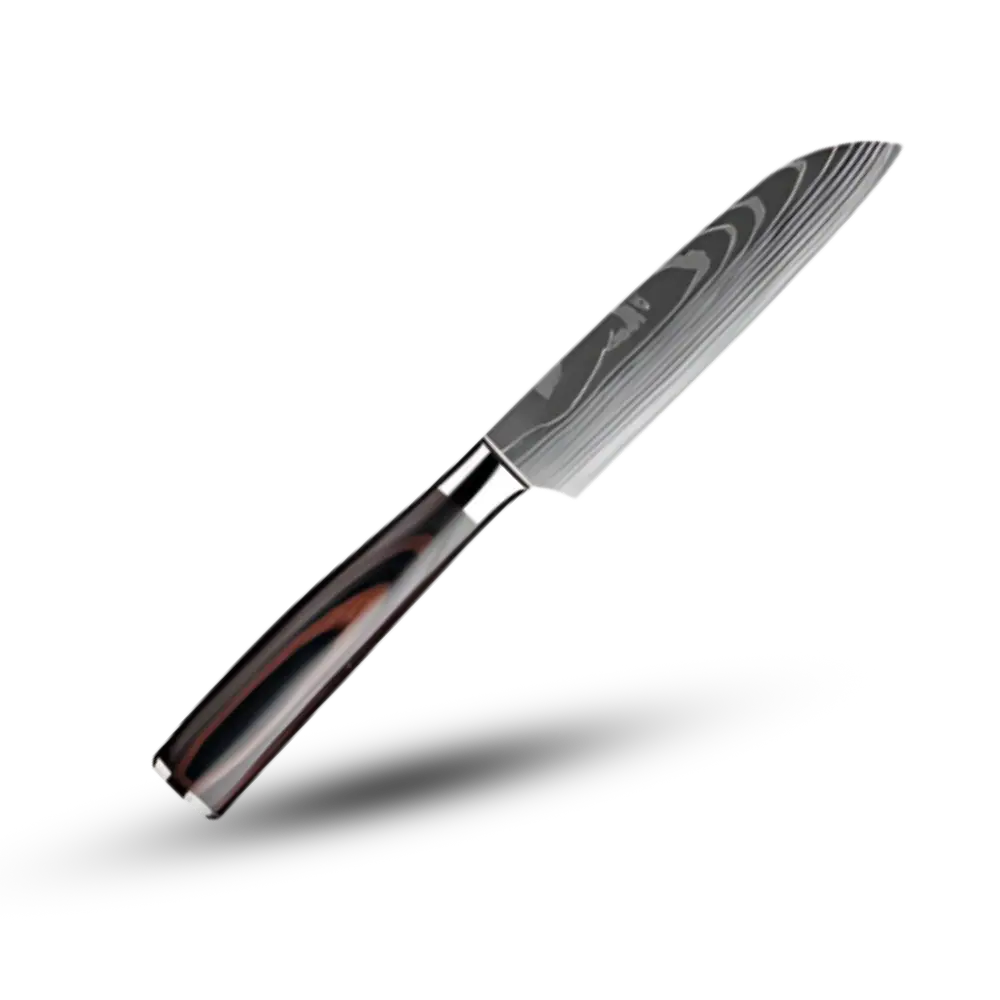 Forest Wood Japanese Knives -Santoku Knife 5 inch/12.5 cm - Zoozto