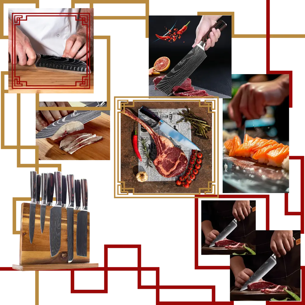 Forest Wood Japanese Knives - Zoozto