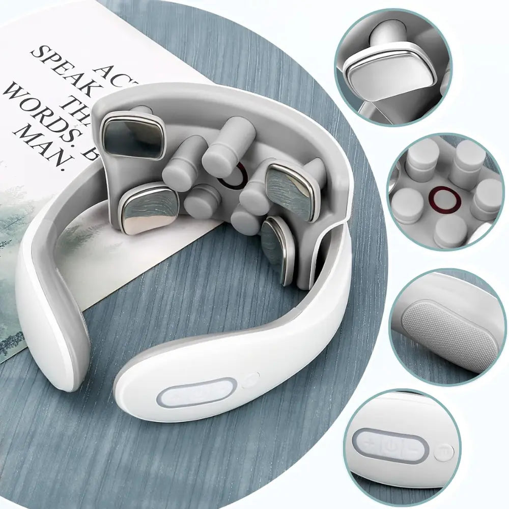 Four Head Neck and Shoulder Massager - Zoozto