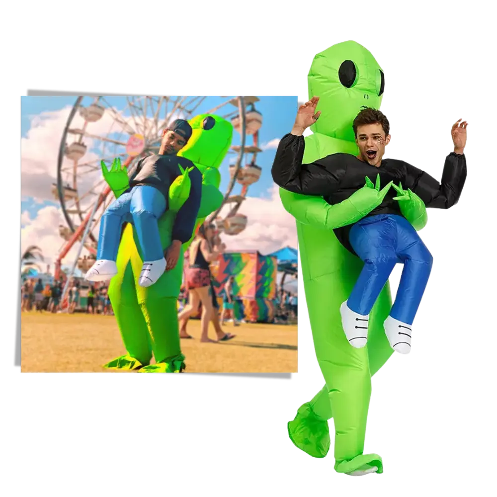 Inflatable Alien Costume - Zoozto