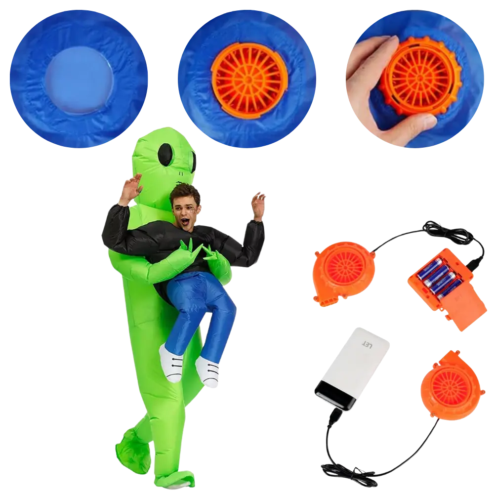 Inflatable Alien Costume - Zoozto