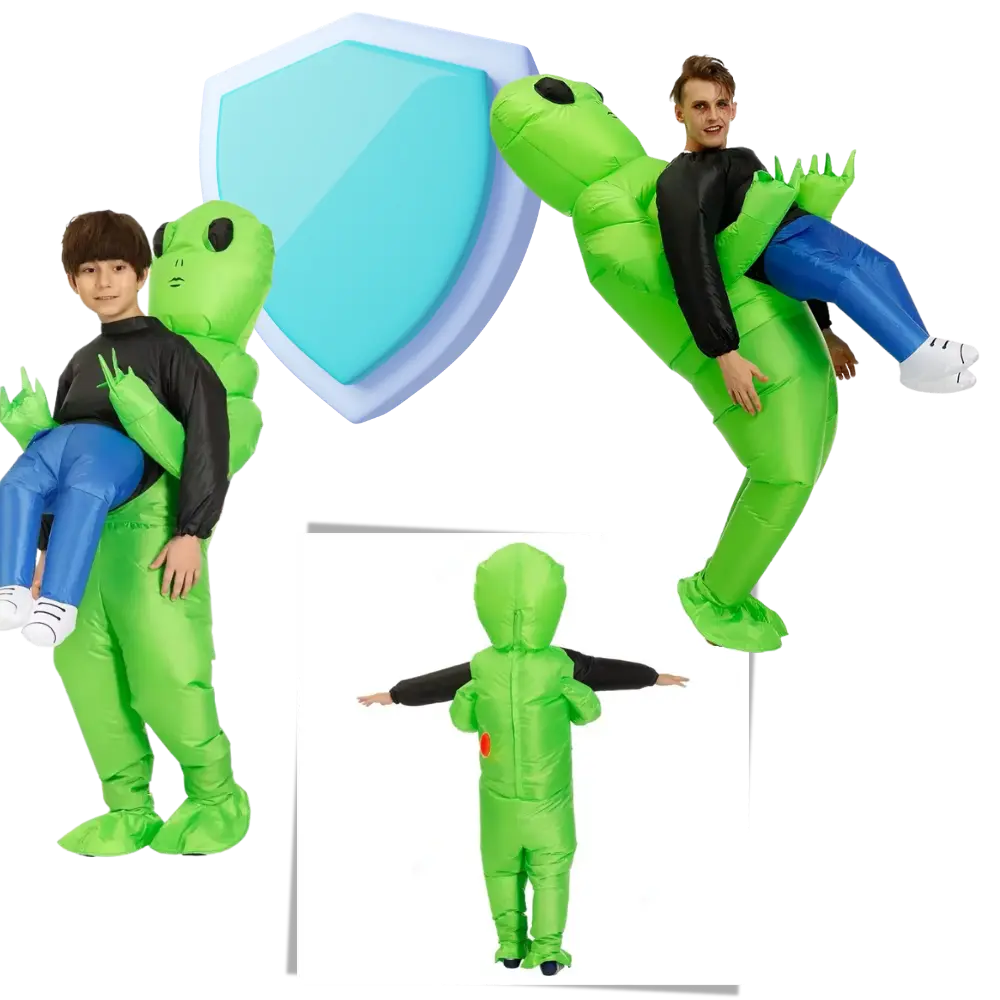 Inflatable Alien Costume - Zoozto
