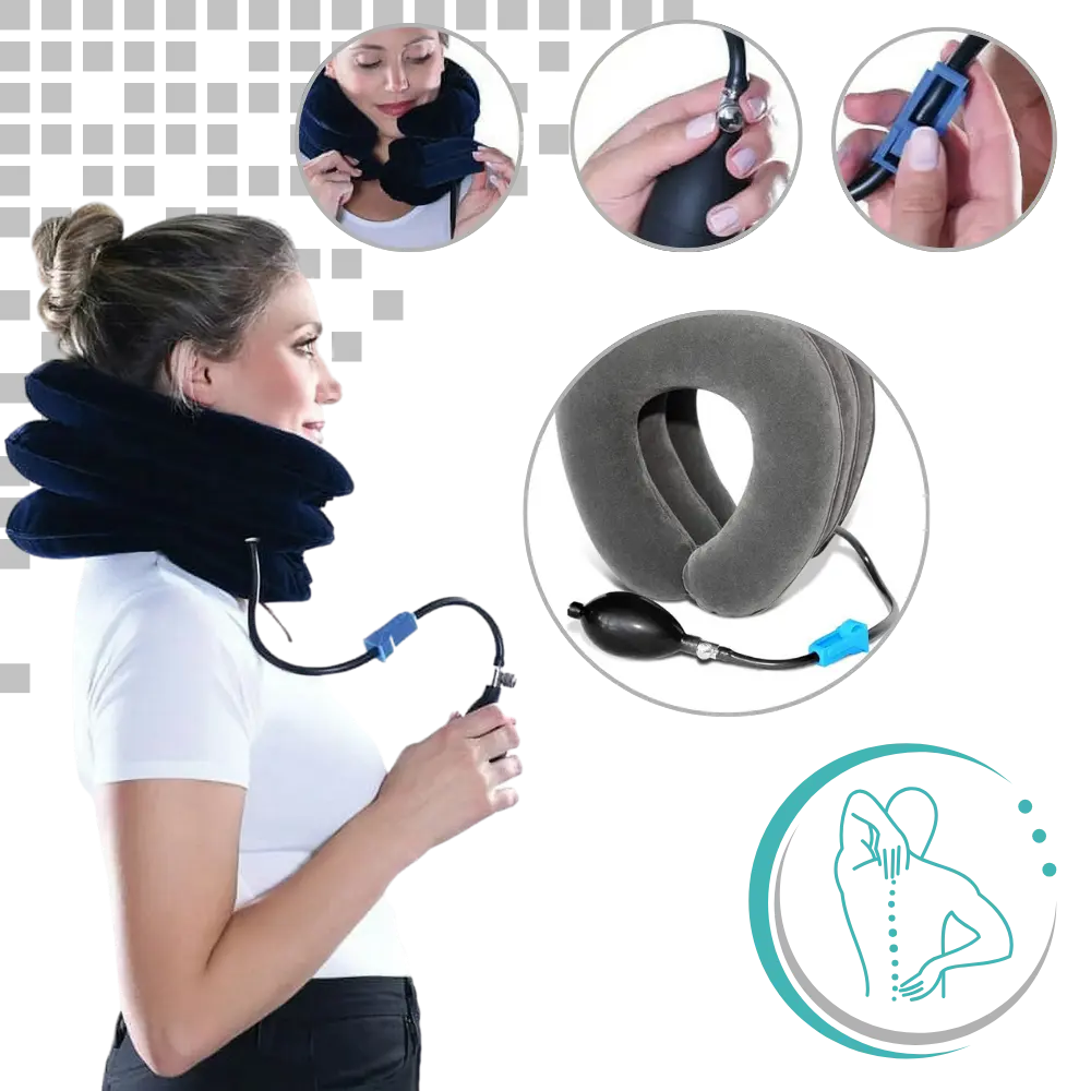 Inflatable Cervical Neck Traction Collar - Zoozto