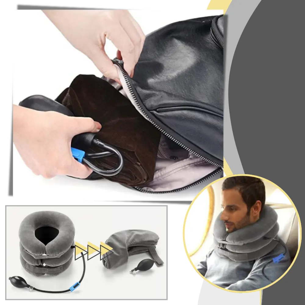 Inflatable Cervical Neck Traction Collar - Zoozto