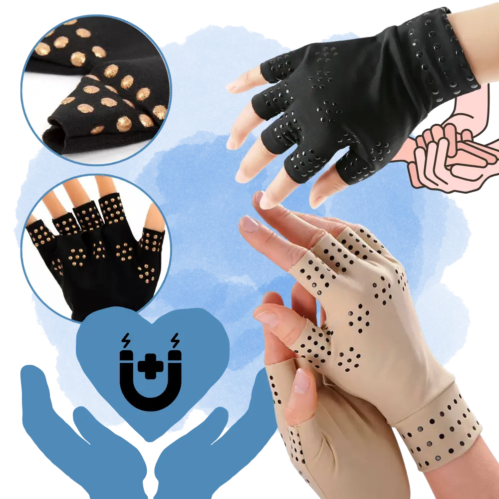 Magnetic Therapy Gloves for Arthritis - Zoozto