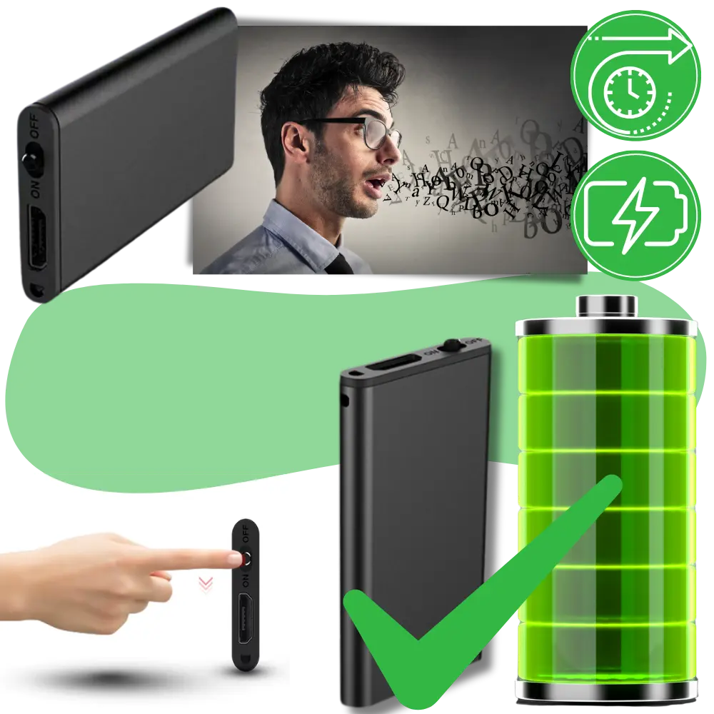 Mini Voice Recorder - Zoozto